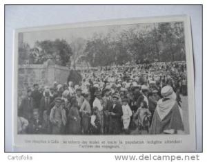 1912 -  Enfants à COLLO Algérie   - Ancienne coupure de presse avec PHOTO