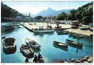 Carte postale Afrique  Algérie  Collo  le port trés beau plan