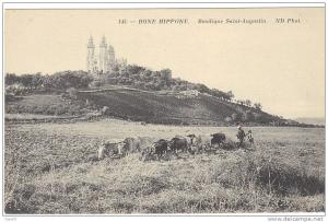 carte postale Bone Hippone basilique Saint Augustin