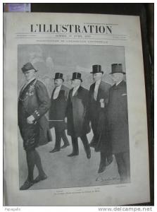 L’ILLUSTRATION 2982 INAUGURATION DE L’EXPOSITION UNIVERSELLE/ BASILIQUE HIPPONE  ALGERIE 21 avril 1900