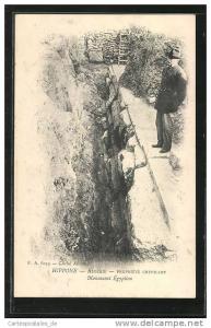 CPA Hippone, Monument Egyptien mit Mann