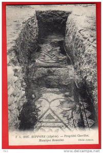 CPA Algérie - Hippone - Propriété Chevillot - Mosaique Romaine