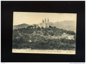 CPSM   ALGERIE BONE HIPPONE LE TOMBEAU ET LA BASILIQUE SAINT AUGUSTIN
