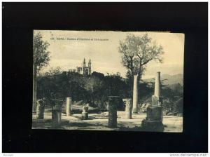 ALGERIE BONE RUINES D HIPPONE    (voir timbres Algérie )