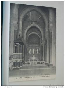 HIPPONE - INTERIEUR DE LA BASILIQUE DE SAINT AUGUSTIN  - (EDITOR L'ABBE LEROY)