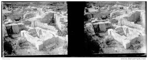 Plaque Photo Stéréo - PN 0116 - ALGERIE - BÔNE - HIPPONE - Ruines Romaines