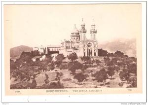 belle carte sépia 259   BONE.HIPPONE.   VUE SUR LA BASILIQUE