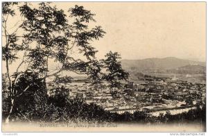 ALGERIE  HIPPONE  Vue générale prise de la Kasbah    .   Timbrée 1905