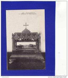 7540/   bone hippone reliquaire de saint augustin    (état Trés Très bon)