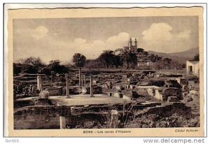 GOOD OLD ALGERIA POSTCARD - BONE - Les ruines d´Hippone