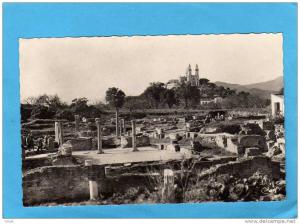 BONE--ruines d'hippone et basilique st augustin-a voyagé en 1951