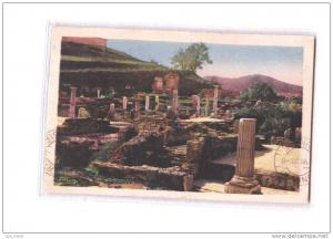 ALGERIE Bone Ruines d'Hippone, colorisée, ed CIM, 1939