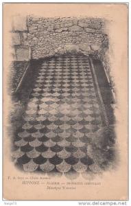cpa de Hippone -  propriété Chevillot -  Mosaïque romaine
