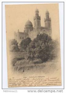 ALGERIE BONE Cathédrale d'Hippone