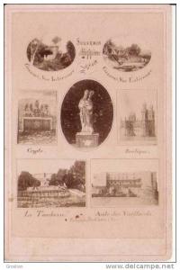 HIPPONE ALGERIE PHOTO CARTONNEE ANCIENNE  DIVERS VUES