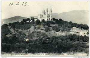 AFRIQUE du NORD - ALGERIE - BONE HIPPONE - TOMBEAU et BASILIQUE ST AUGUSTIN