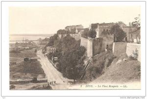 BONE HIPPONE   les vieux remparts       bône
