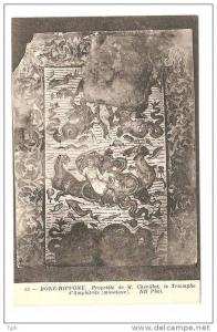 BONE HIPPONE       mosaïque le triomphe d'Amphitrite  propriété de M.CHEVILLOT     bône