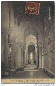 Algérie  LA NEF LATERALE DE LA BASILIQUE ST AUGUSTINA BONE-HIPPONE