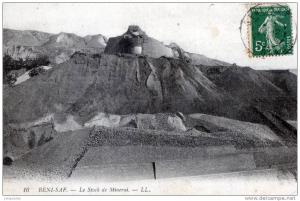 BENI-SAF  Le Stock de Minerai.