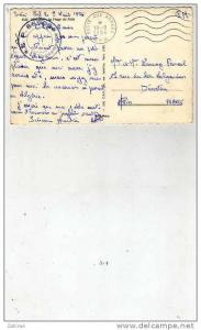 Beni-Saf - La plage du puits - 1520 - Affranchissement militaire - SP B6906 Le vaguemestre - poste aux armées