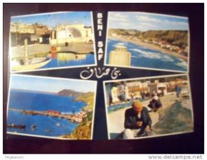 ALGERIE- CARTE POSTALE- MULTIVUES-BENI-SAF