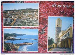 C. Postale  ALGERIE - BENI SAF - Vue Générale, le port, L'Aquarium