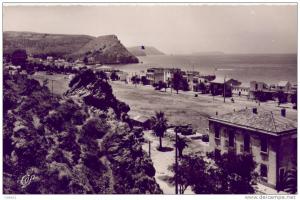 ALGERIE  BENI SAF  LES VILLAS EN BORDURE DE PLAGE