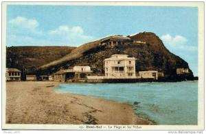 CPA  BENI-SAF LA PLAGE ET LES VILLAS   VOIR SCANER