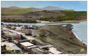 AFRIQUE. ALGERIE. BENI SAF. Vue Générale et L'Embouchure de La Tafna. Carte Dentelée.