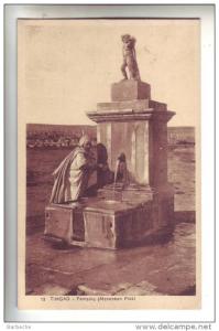 TIMGAD .- Fontaine ( Manneken Piss )