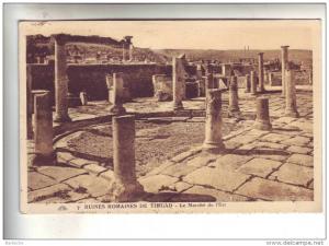 RUINES ROMAINES DE TIMGAD .- Le Marché de l' Est