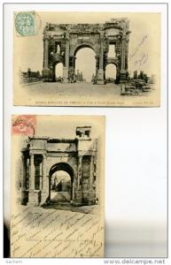 ALGERIE Archeologie 2 cartes TIMGAD et  TEBESA    /D19 -2012