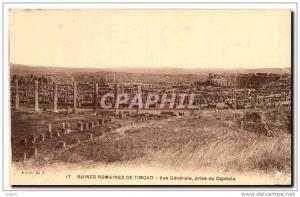CPA Ruines Romaines De Timgad Vue Generale Prise du Capitole
