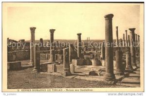 dg21253 Timgad Ruines Romaines Maison aux Jardinieres Kat. Algerien