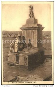 dg21247 Timgad Fontaine Manneken Piss Brunnen Kat. Algerien