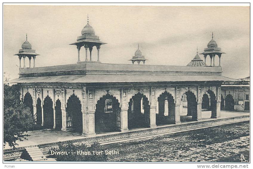 INDIA Diwan-i-Khas. Fort Delhi -- Raphael Tuck & Sons's Collo-Photo Series, 894 - circa 1910