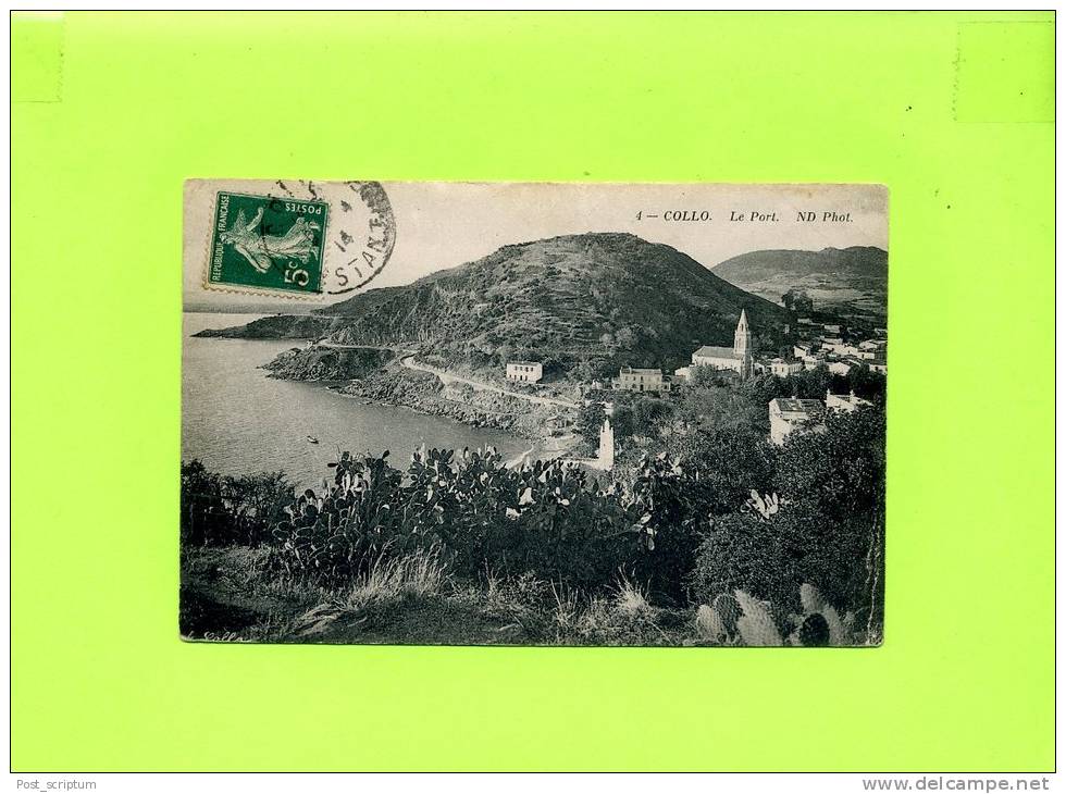 Afrique - Algérie - Collo - le port