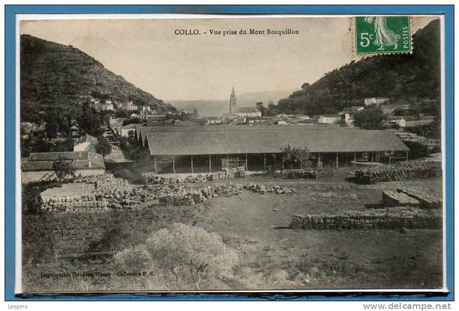 ALGERIE --  Collo - Vue prise du Mont Bocquillon