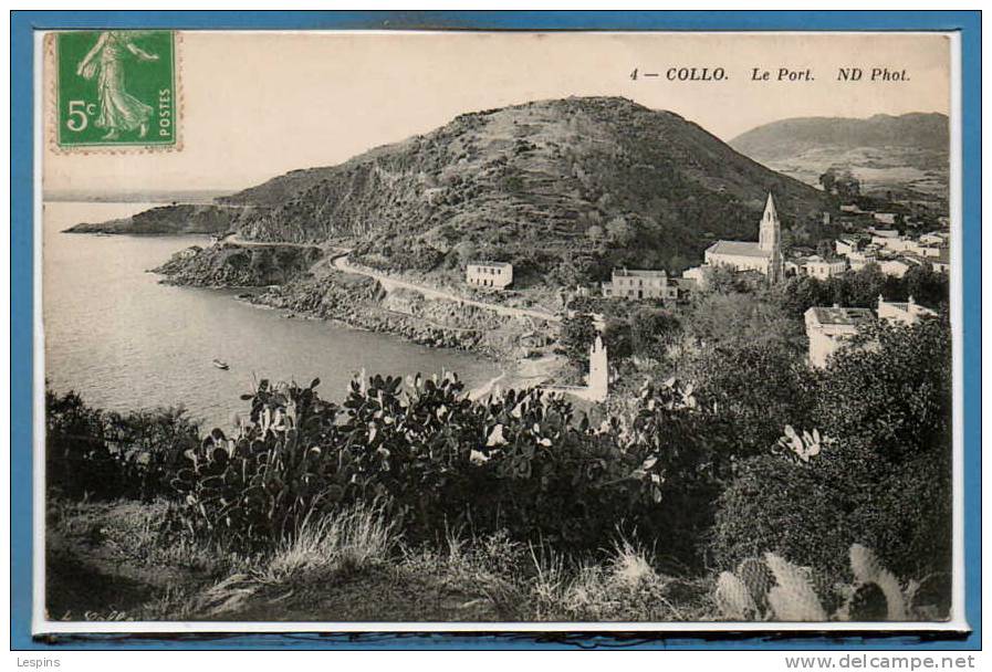 ALGERIE --  Collo - Le port