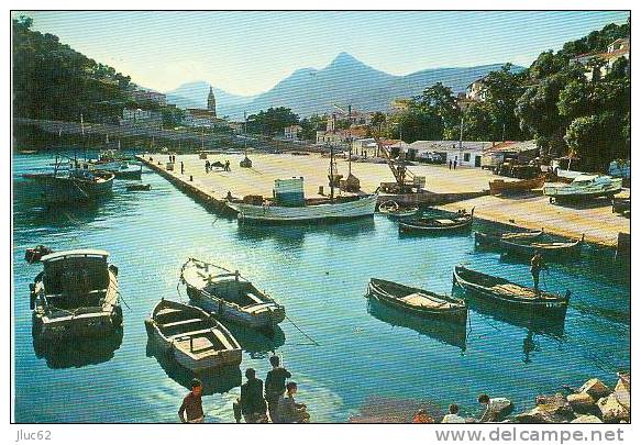 CP.  COLLO.  LE  PORT.  petit  pli  angle  bas  gauche