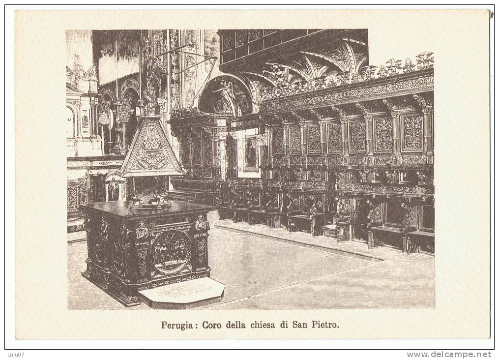 Perugia    Collo della chiesa di san pietro   3 cartes