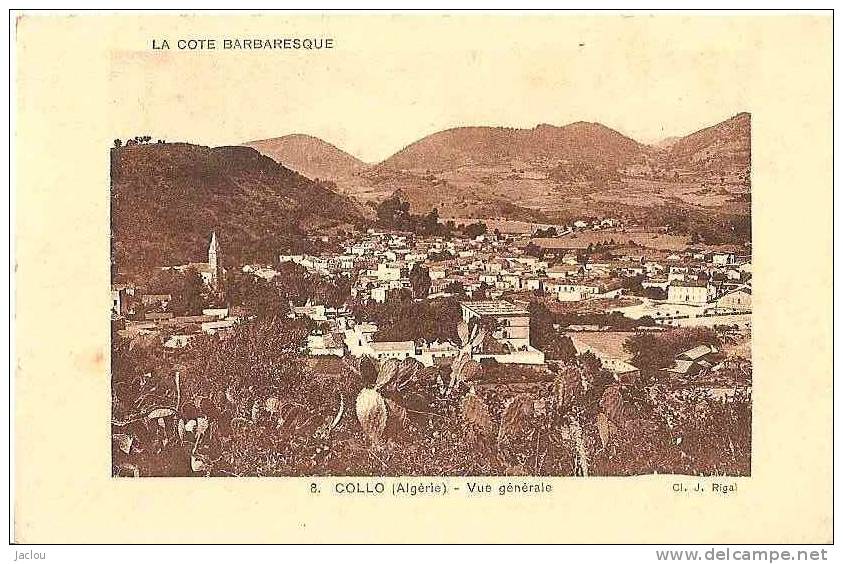 LA COTE BARBARESQUE COLLO VUE GENERALE  REF 22175