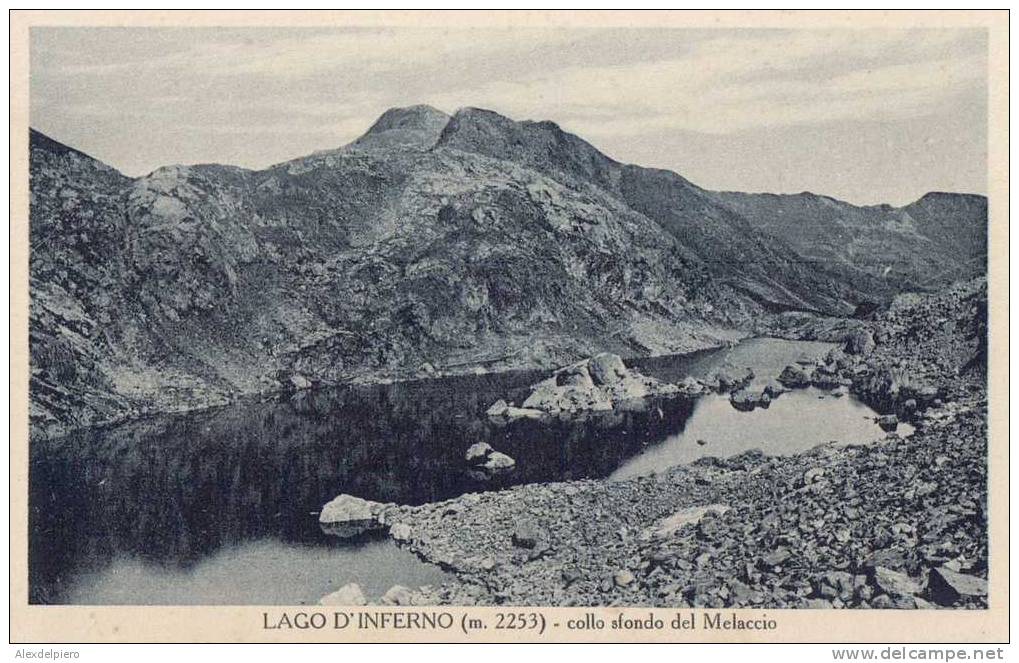 LECCO - LAGO D'INFERNO (m. 2253) - COLLO SFONDO DEL MELACCIO - 045
