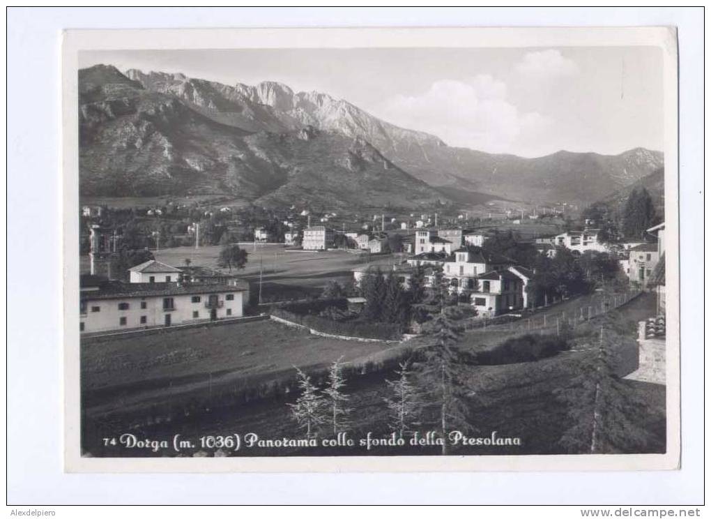 BERGAMO - CASTIONE DELLA PRESOLANA - DORGA (M. 1036) - PANORAMA COLLO SFONDO DELLA PRESOLANA - 014