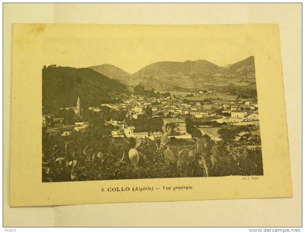 Carte Postale  Ancienne  COLLO  Vue générale