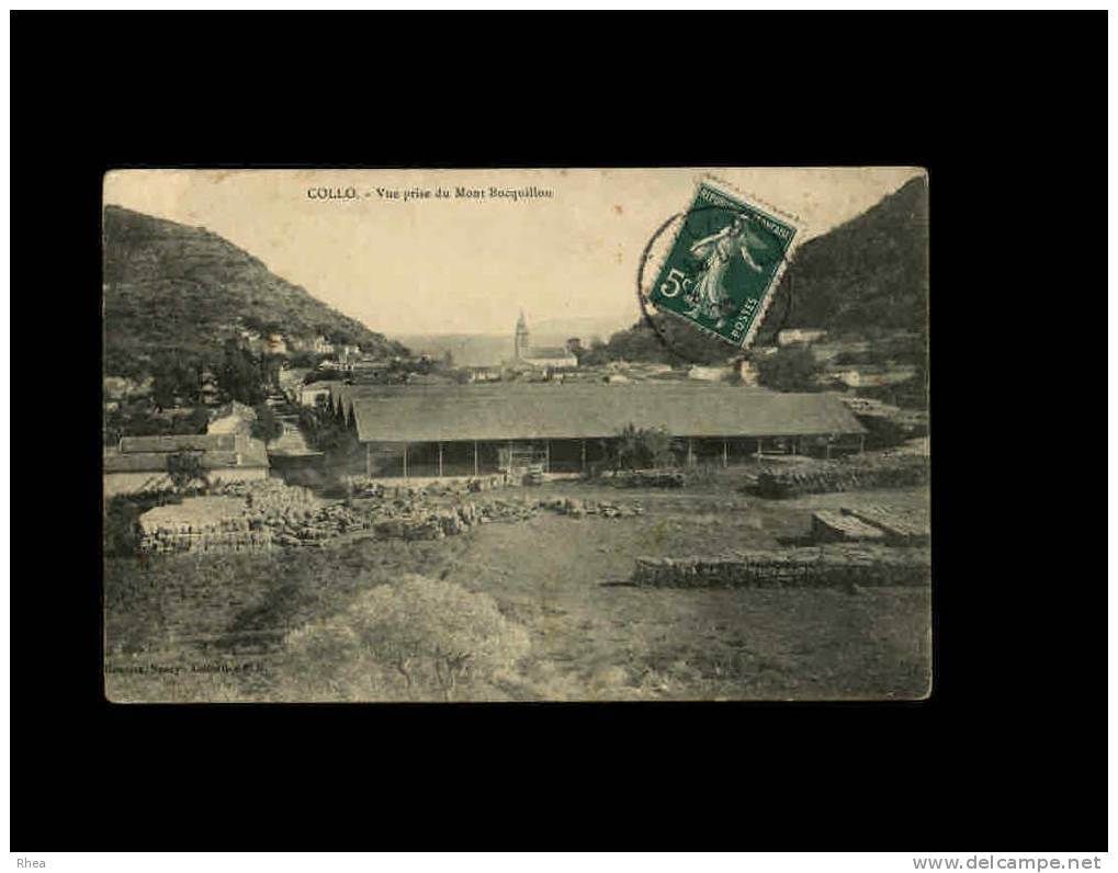 COLLO - Vue prise du Mont Bocquillon