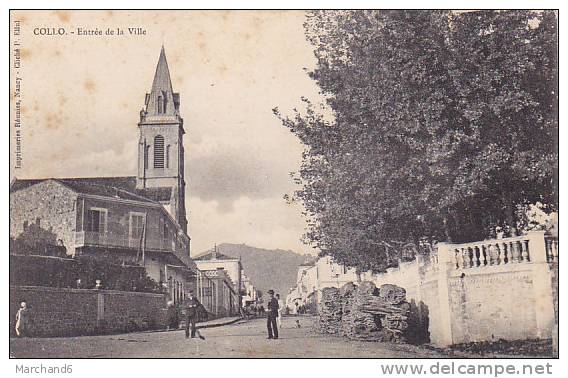 ALGERIE.COLLO.ENTREE DE LA VILLE