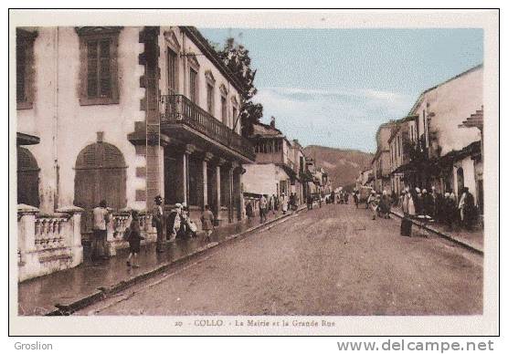 COLLO 20 LA MAIRIE ET LA GRANDE RUE (PETITE ANIMATION)