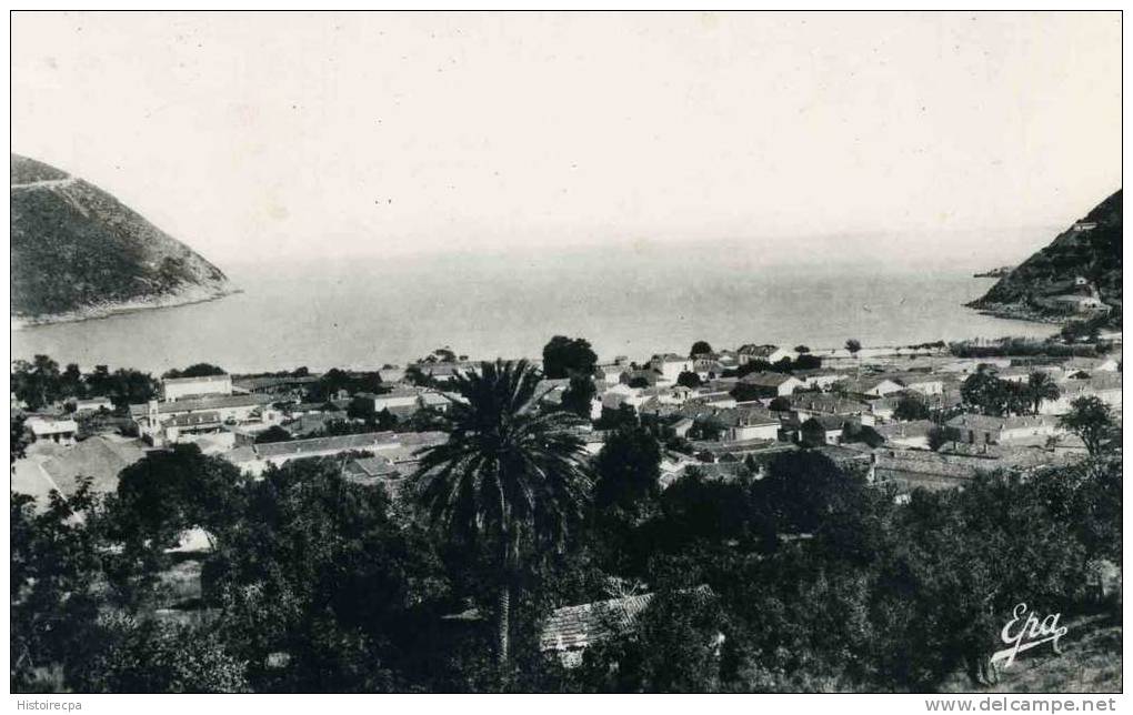 ALGERIE - COLLO - VUE GENERALE BAIE DES JEUNES FILLES
